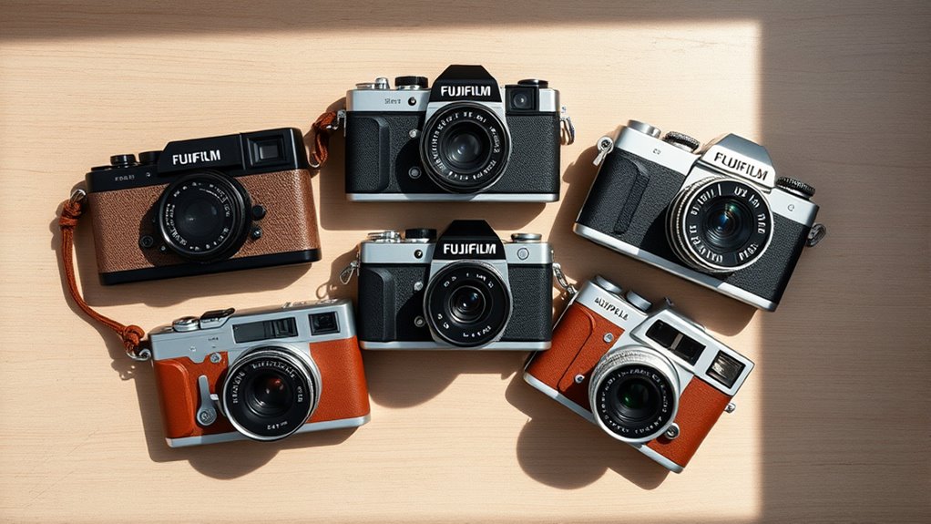 choosing vintage fujifilm cameras