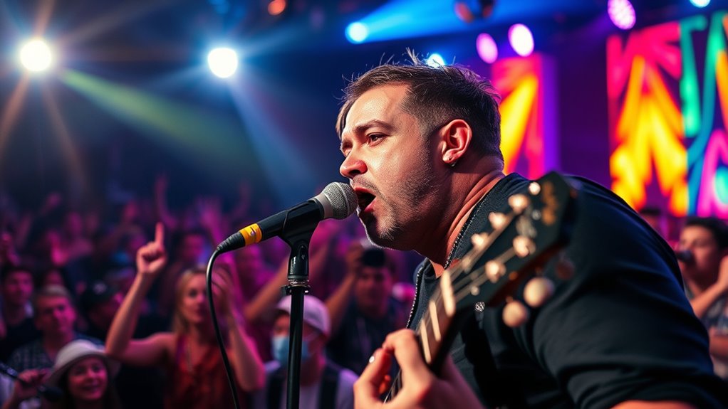 concert lighting and stabilization