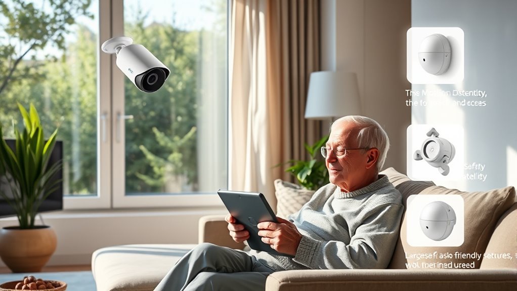 easy secure elderly monitoring
