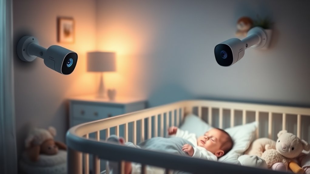 high quality secure baby camera
