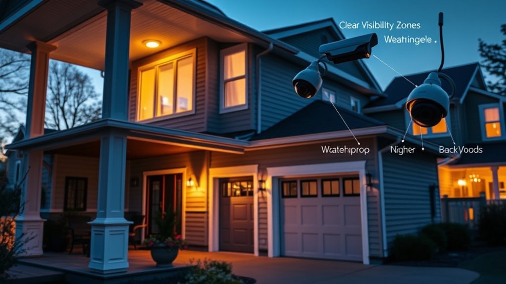 home security camera features