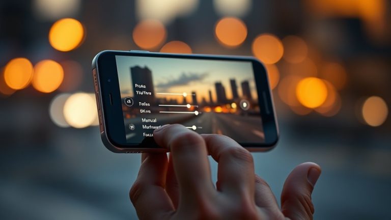 iphone filmmaking settings