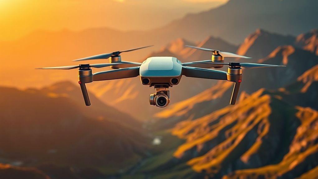 key drone camera features
