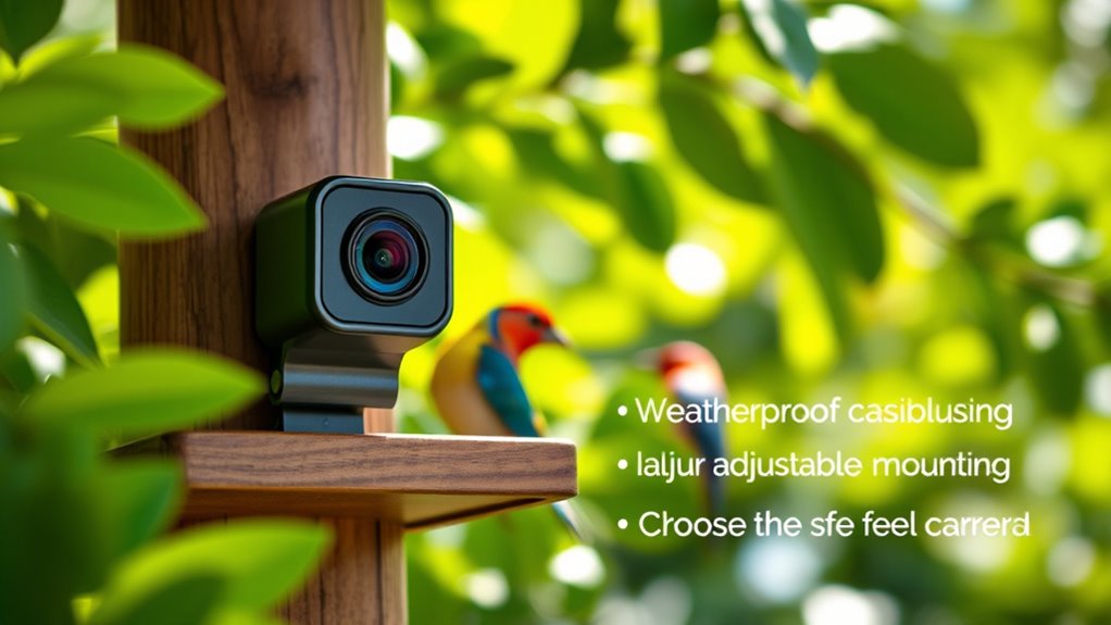 key features for bird cameras