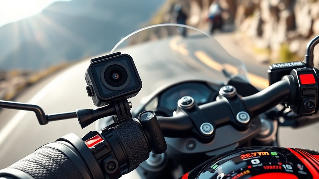 key features for motorcycle cameras