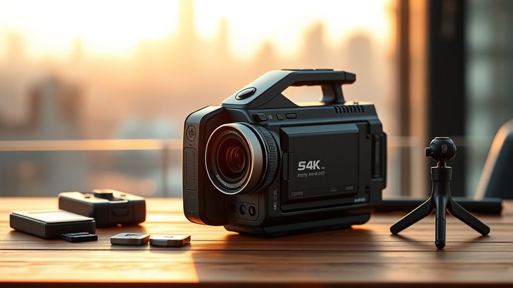 key features for portable filming