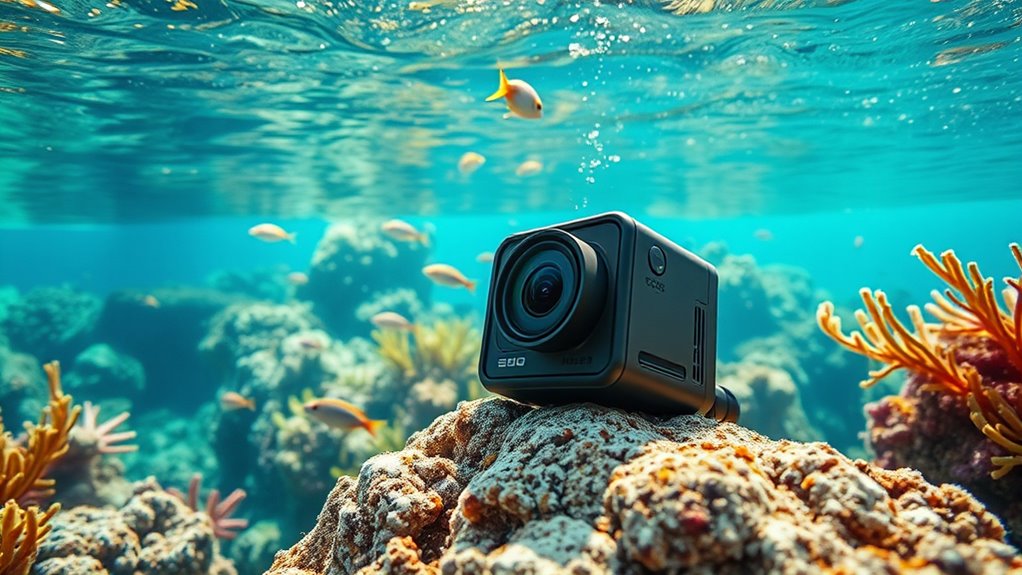 key features for underwater filming