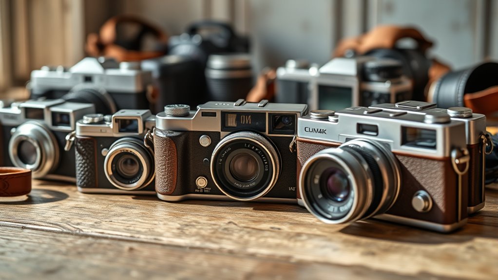 key features for vintage cameras