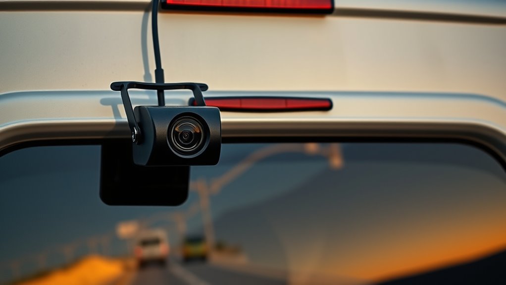 key features for wired backup cameras