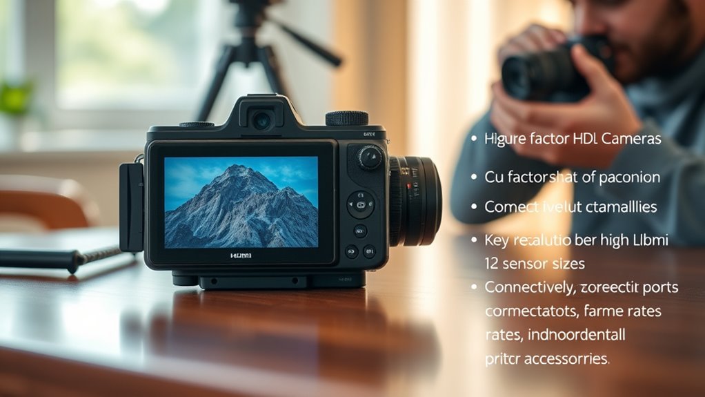 key hdmi camera features