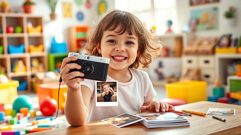 kids camera printer combos