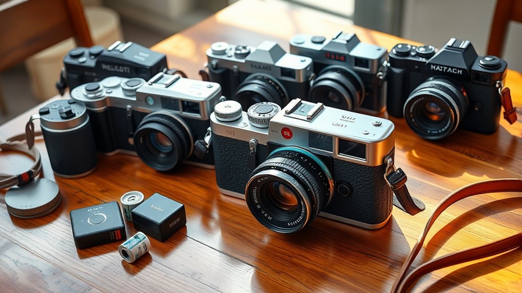 lens quality film support