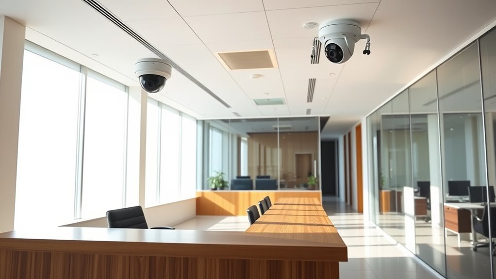 office security camera features