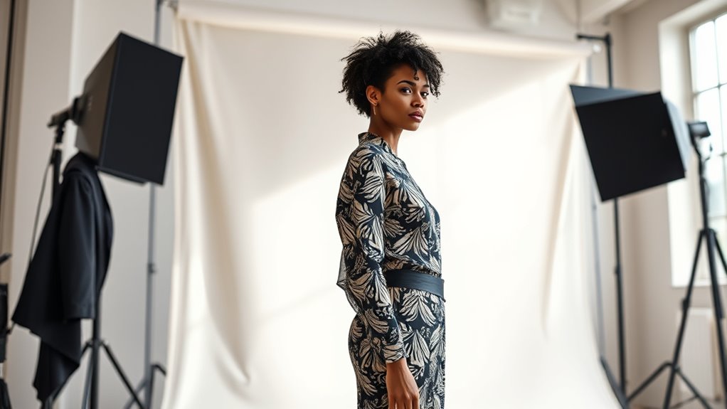 optimal clothing photography settings