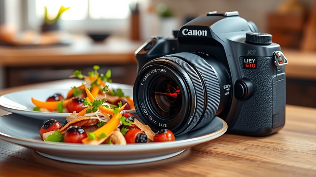 optimal food photography features