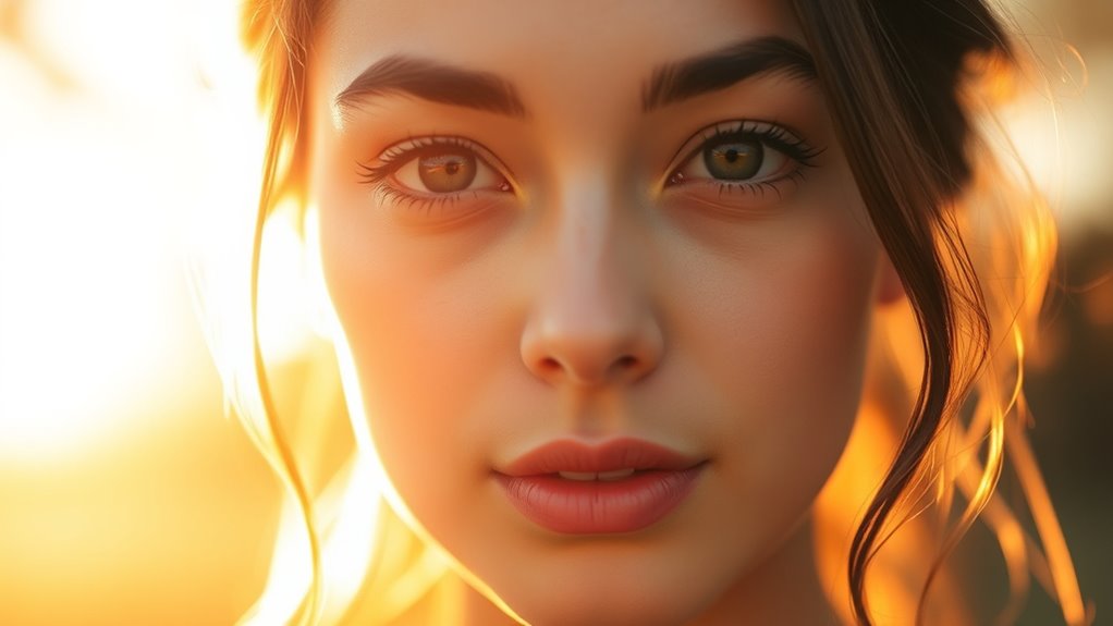 optimal golden hour portrait settings