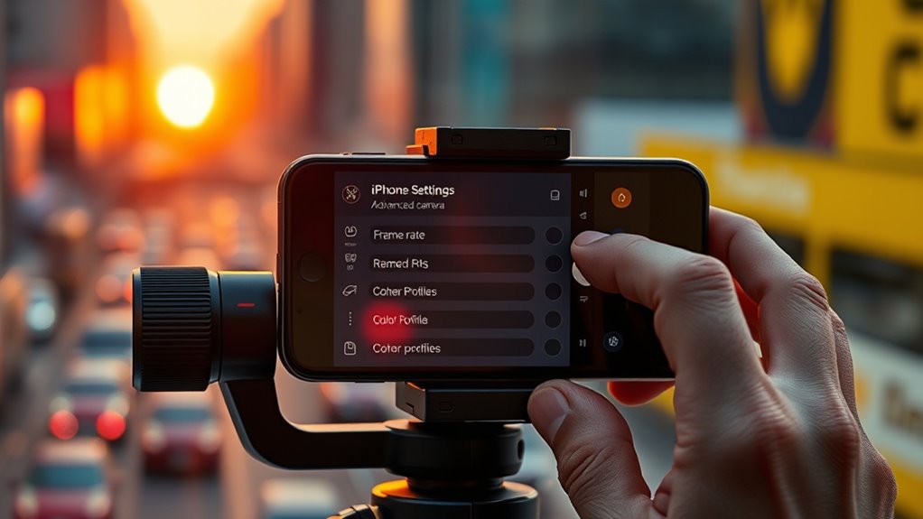optimize camera stabilize footage
