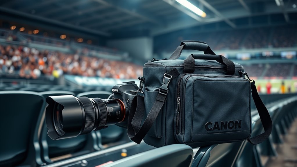 protective accessible sports camera bag