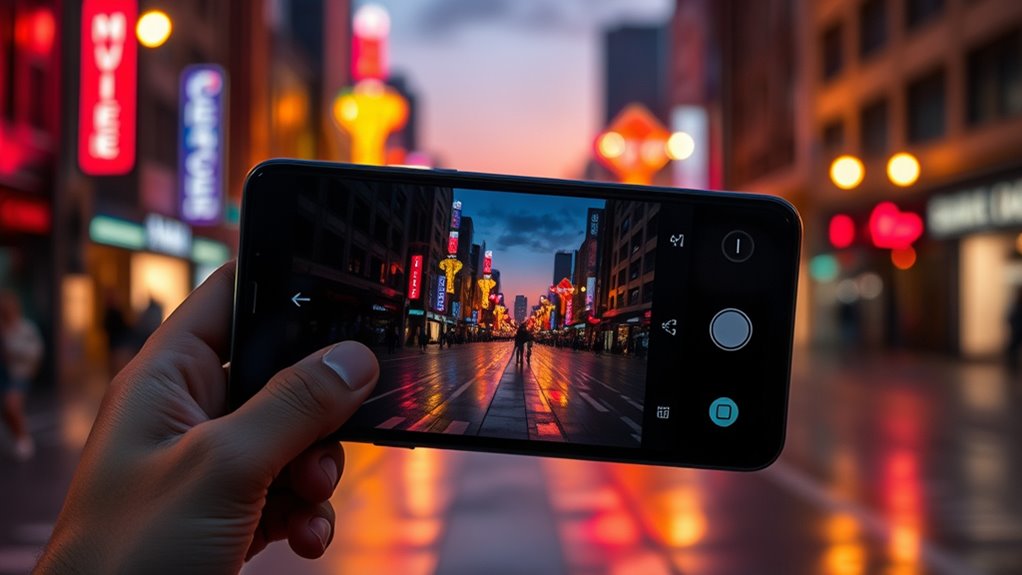 sensor size and night mode