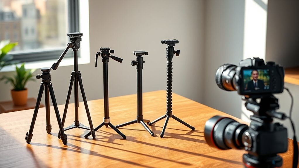 stable portable vlogging stand