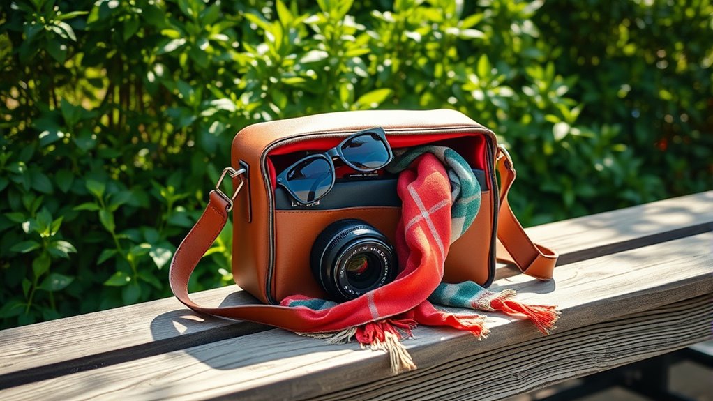 stylish functional travel camera bag