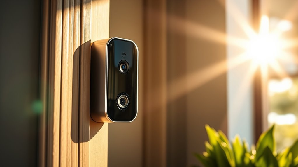 sunlight resistant camera features