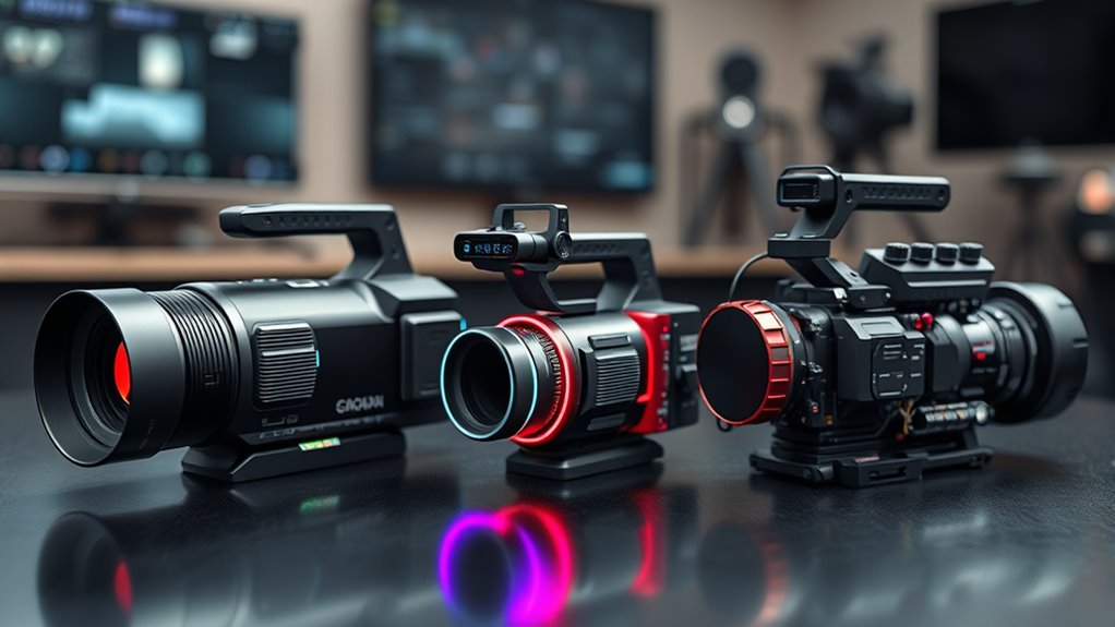 top 3 filmmaking cameras