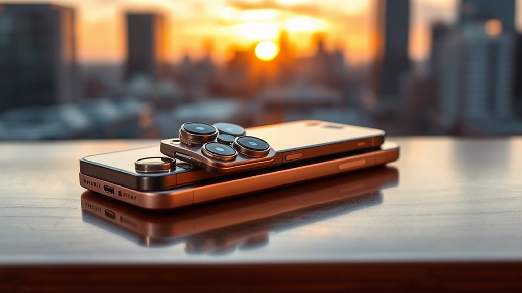 top camera and battery phones