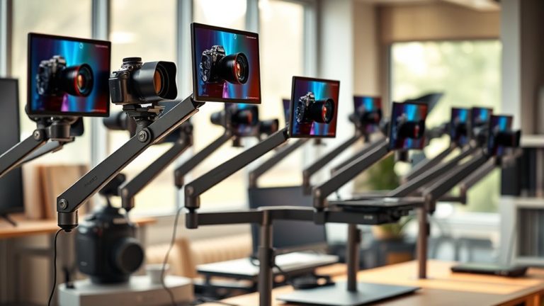 top camera monitor mounts