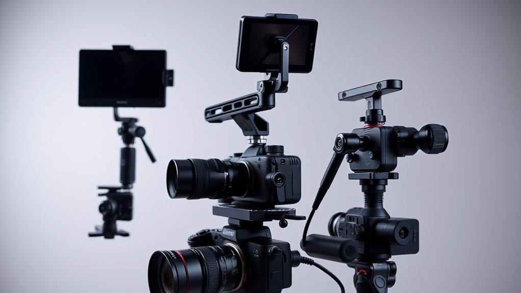 top camera monitor mounts