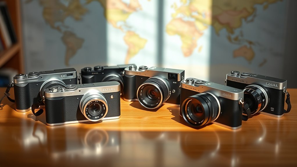 top compact mirrorless travel cameras