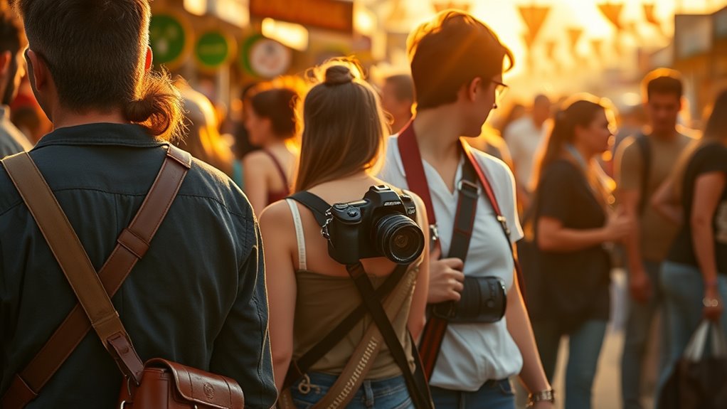 top cross body camera straps
