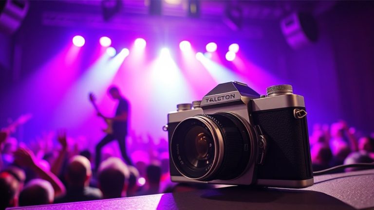 top film cameras for concerts