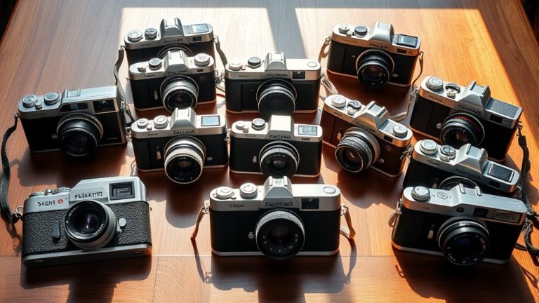 top film zoom cameras
