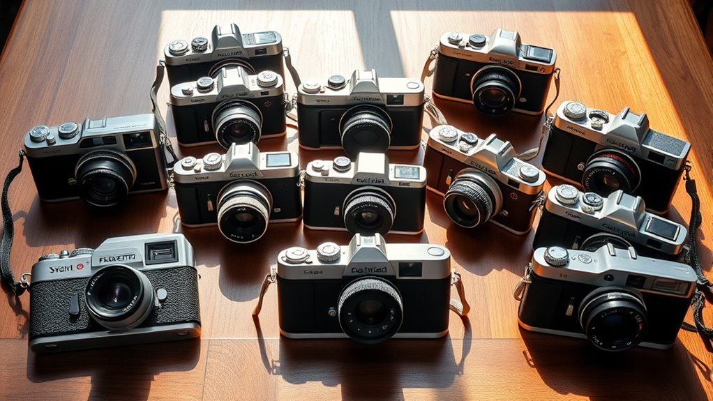 top film zoom cameras