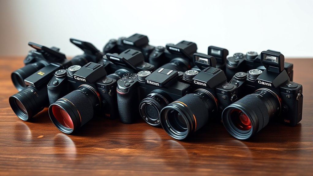 top flash flip cameras