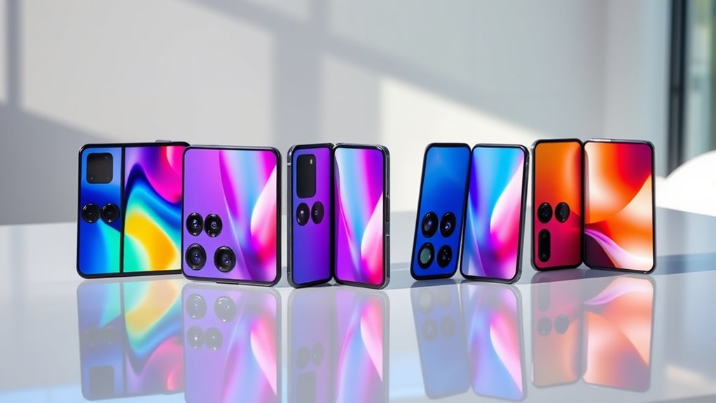 top foldable camera phones