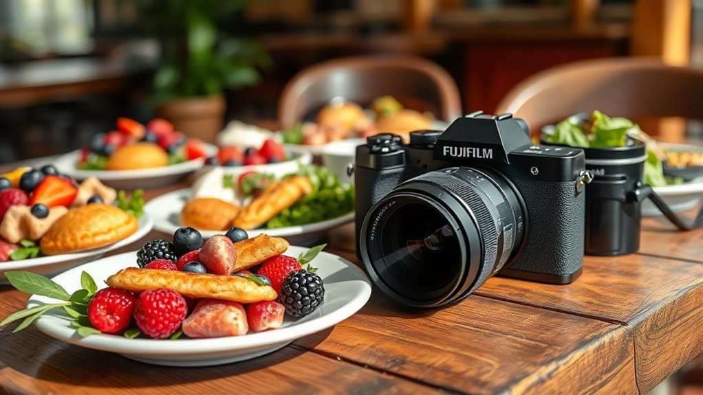 top food photography cameras