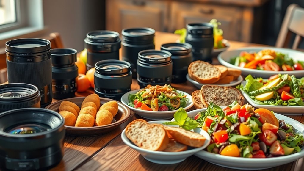 top food photography lenses