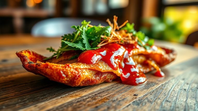 top food photography settings