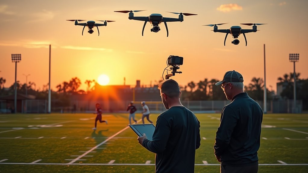 top football tracking cameras
