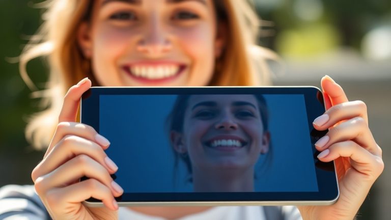 top front camera tablets