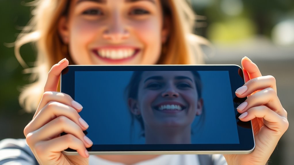 top front camera tablets