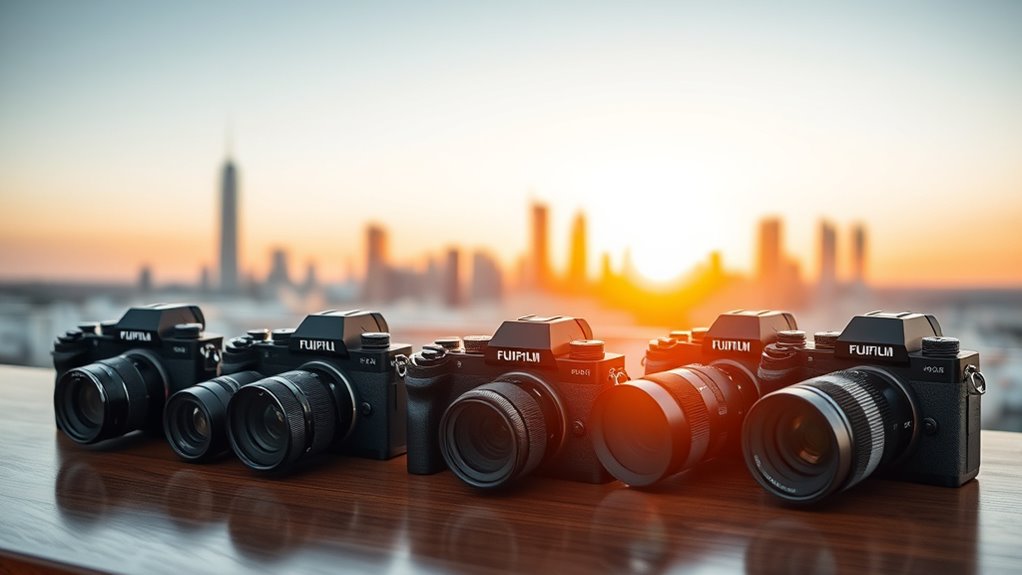 top fujifilm mirrorless models