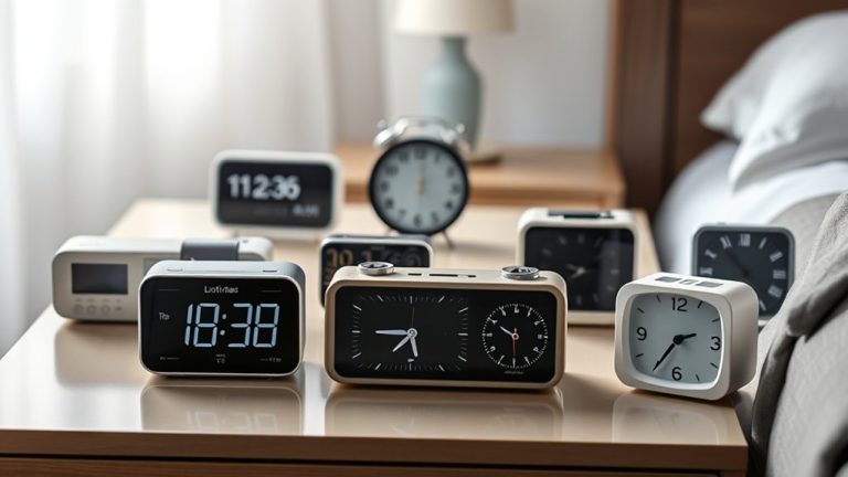 top hidden alarm clocks