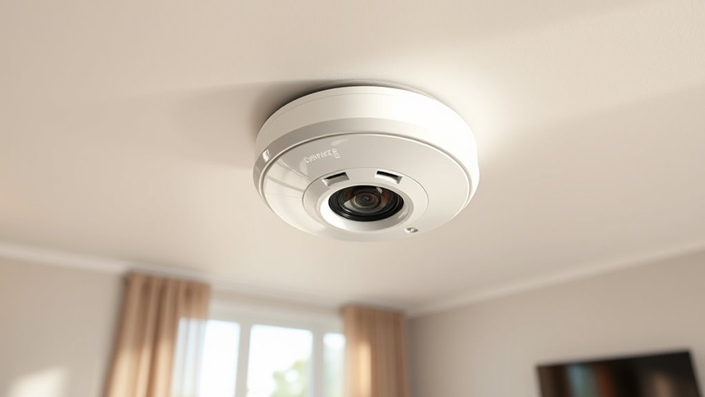 top hidden smoke detector cameras
