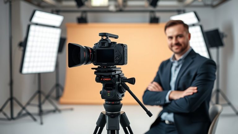 top interview camera angles