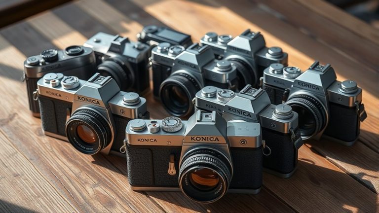 top konica film cameras