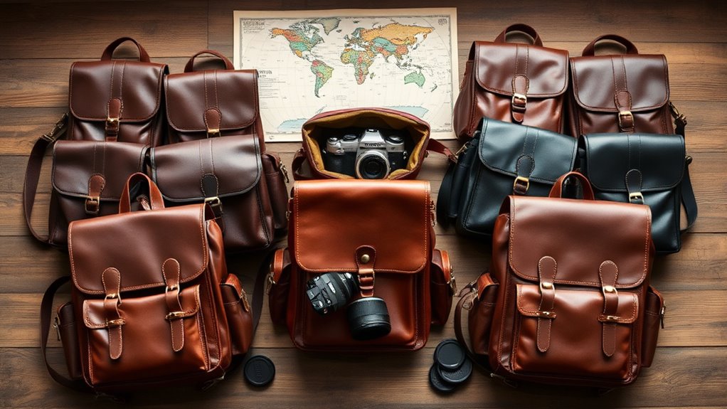 top leather camera bags
