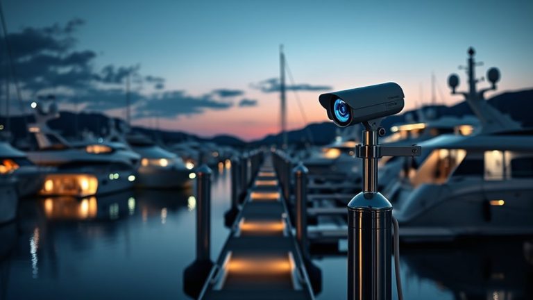 top marine night docking cameras